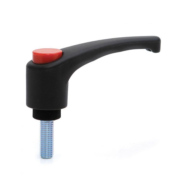 Male Plastic Adjustable Clamping Handle & Ergonomic Lever | RENCOL