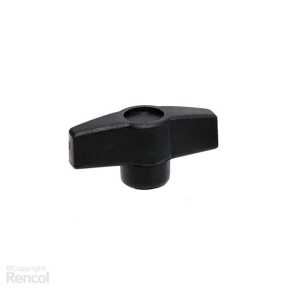 Female Threaded Wing Knob | Plastic & Metal Knobs | RENCOL